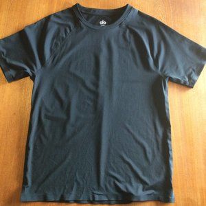 Alo Yoga Idol Performance Tee Black Size Medium
